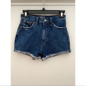 Abercrombie & Fitch | High Rise Denim Shorts